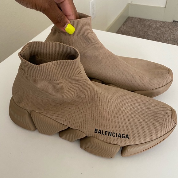 Balenciaga Shoes - Tan balenciaga shoes size 39